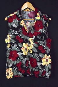 Erika Brand Floral Print Top