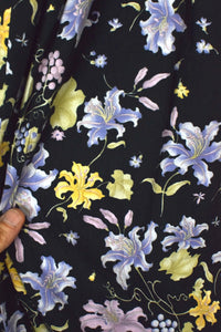 Reworked Floral Print Skirt