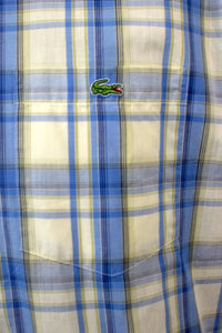 Lacoste Brand Checkered Shirt
