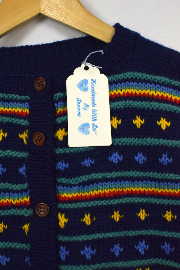 Hand-Knitted Children's Cardigan
