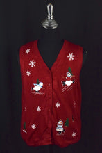 Load image into Gallery viewer, Snowman Knitted Vest
