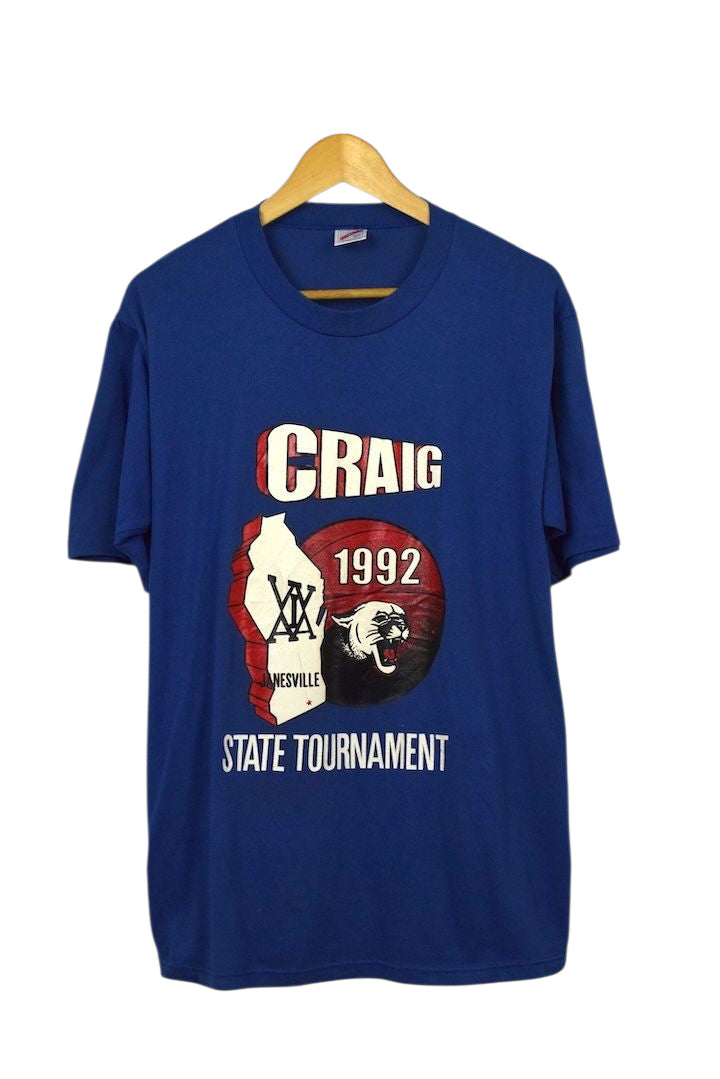 1992 Craig State Basketball Tournament T-Shirt