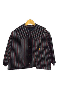 Reworked Ralph Lauren Brand Cropped Top