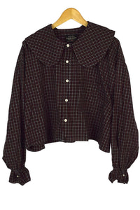 Reworked Cropped Ralph Lauren Brand Top