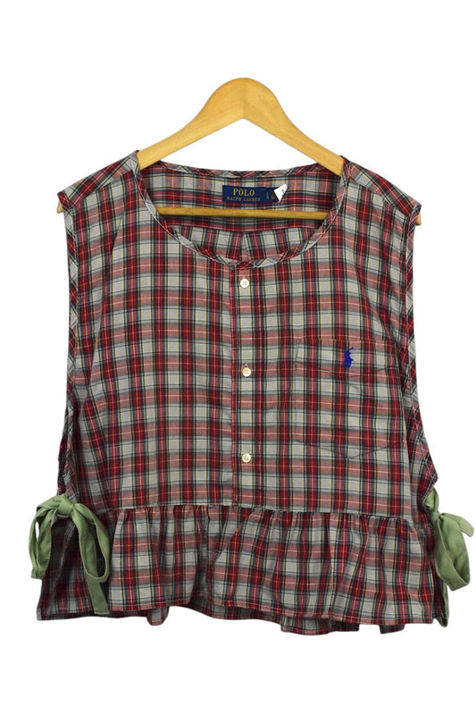 Reworked Ralph Lauren Brand BabyDoll Top