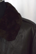 Load image into Gallery viewer, Brown Leather Jacket
