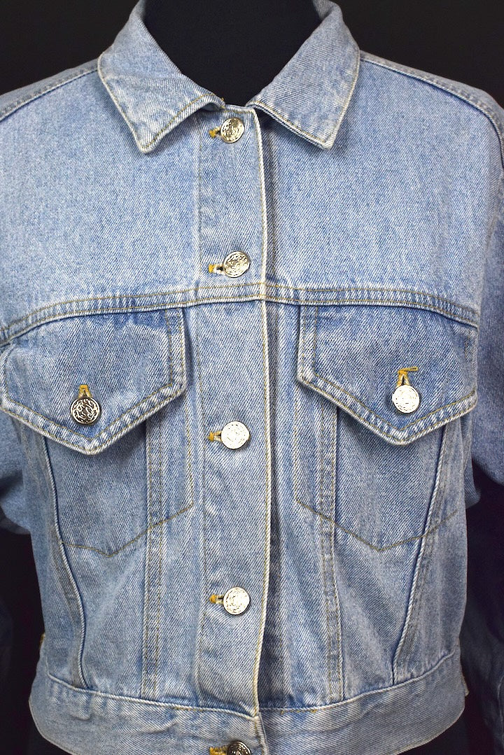 Mickey and Minnie Mouse Denim Jacket