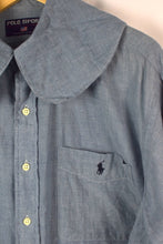 Load image into Gallery viewer, Reworked Ralph Lauren Brand Crop Top
