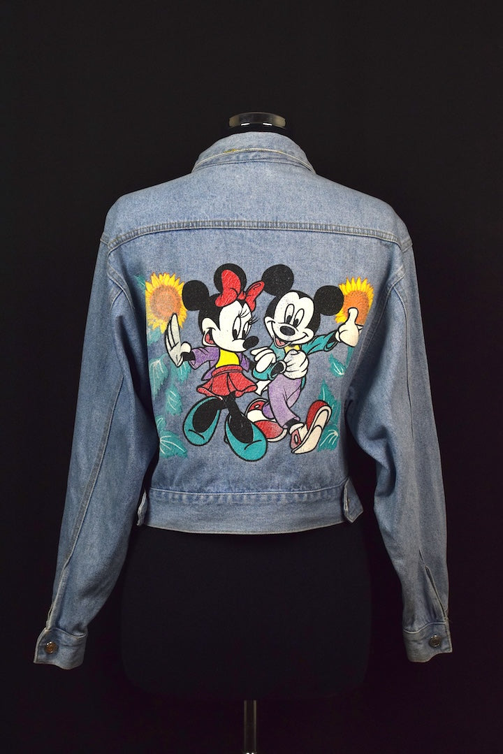 Mickey and Minnie Mouse Denim Jacket