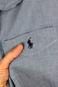 Reworked Ralph Lauren Brand Crop Top