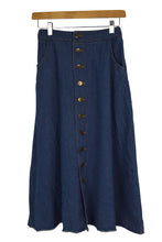 Load image into Gallery viewer, Reworked Denim Skirt
