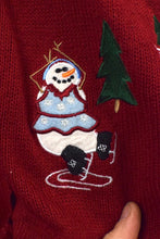 Load image into Gallery viewer, Snowman Knitted Vest
