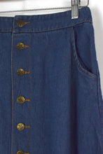 Load image into Gallery viewer, Reworked Denim Skirt
