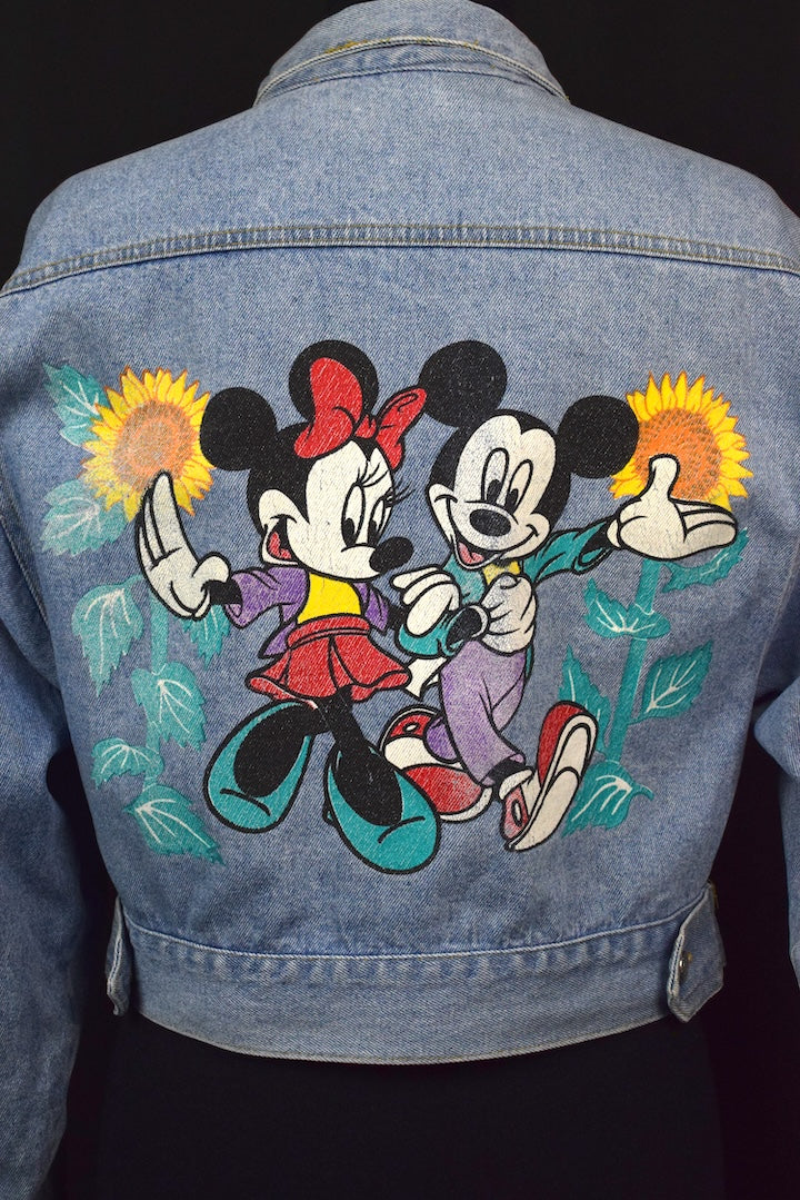 Mickey and Minnie Mouse Denim Jacket