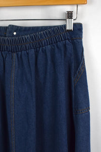 Reworked Denim Skirt