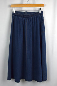 Reworked Denim Skirt