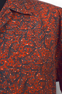 Red Floral Shirt