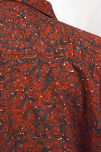 Red Floral Shirt