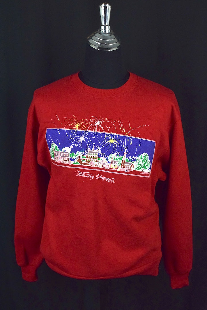 80s/90s Williamsburg Christmas Sweatshirt