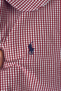 Reworked Ralph Lauren Brand Crop Top