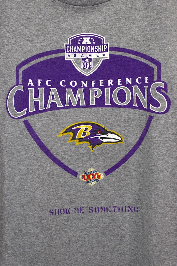 2001 Baltimore Ravens NFL Champions T-Shirt
