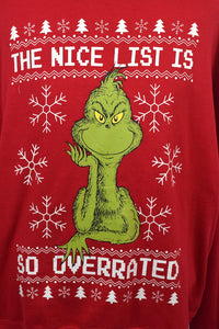 2017 The Grinch Nice List Sweatshirt