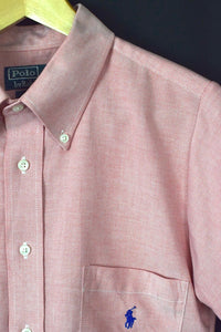 Reworked Ralph Lauren Brand Crop Top
