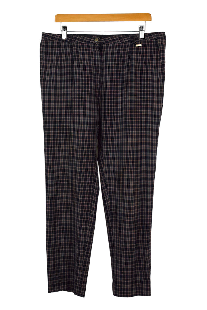 Reworked Red and White Checkered Pants