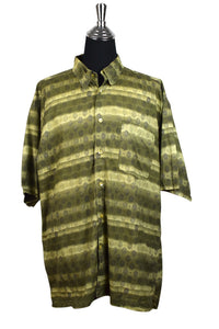 Green Striped Party Shirt