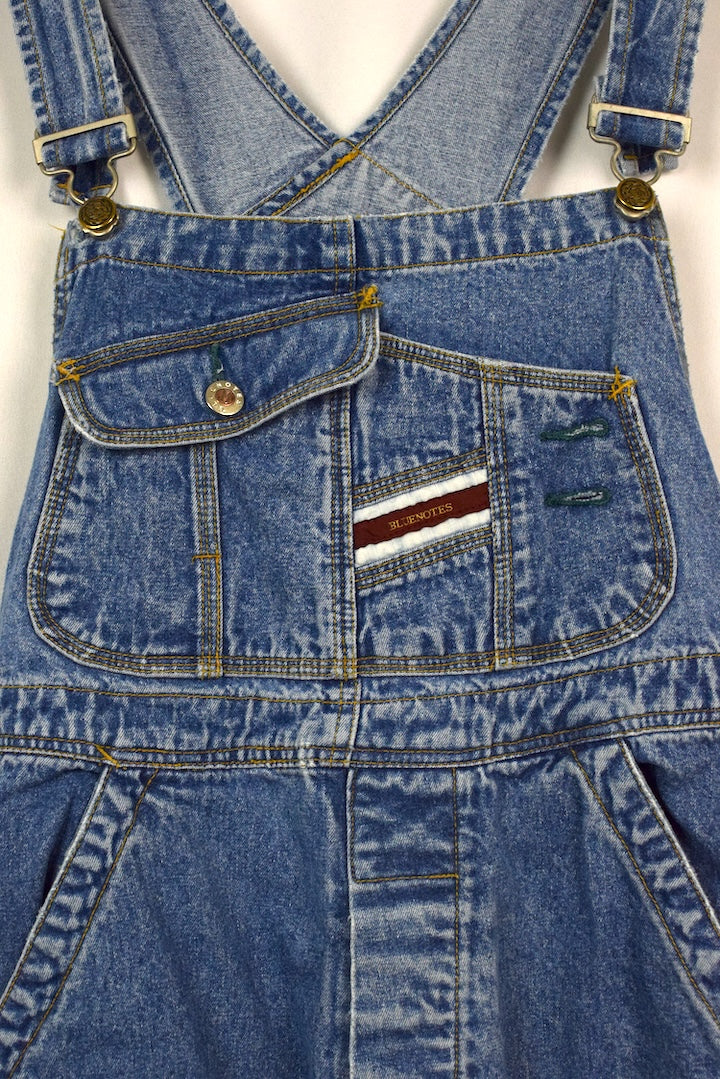 80s/90s Bluenotes brand Long Denim Overalls