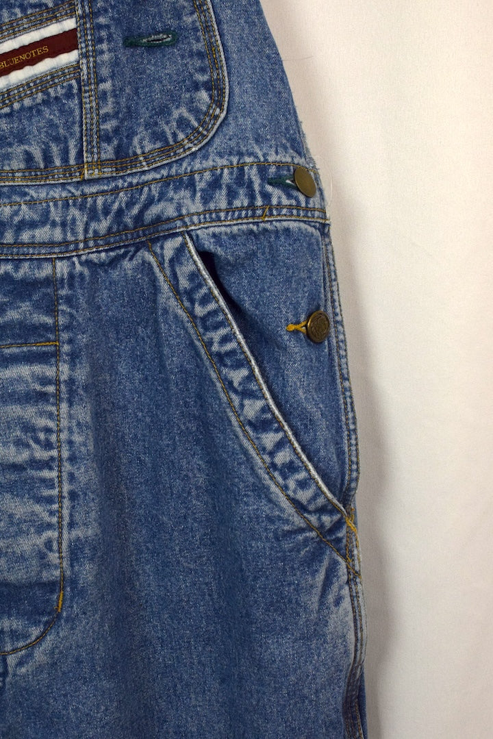 80s/90s Bluenotes brand Long Denim Overalls