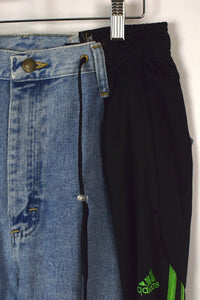 Reworked Adidas Brand Track-Jeans