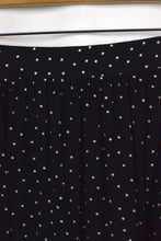 Load image into Gallery viewer, Black Polka Dot Midi Skirt
