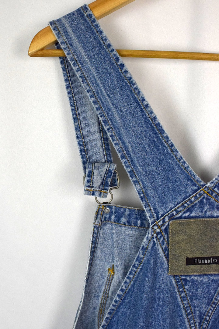 80s/90s Bluenotes brand Long Denim Overalls
