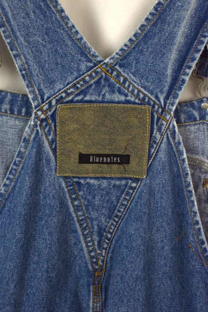 80s/90s Bluenotes brand Long Denim Overalls