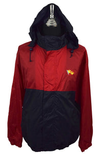 Red and Navy Spray Jacket