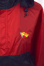 Load image into Gallery viewer, Red and Navy Spray Jacket
