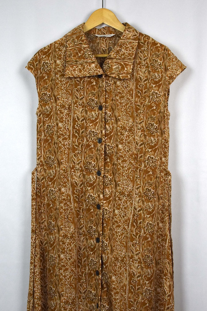 Abstract Print Dress