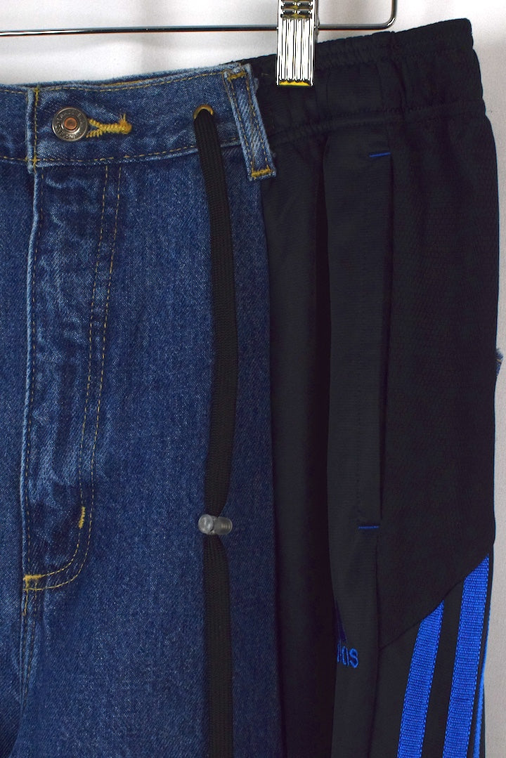 Reworked Adidas Brand Track-Jeans