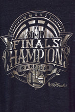 Load image into Gallery viewer, 2017 Golden State Warriors NBA Champions T-shirt
