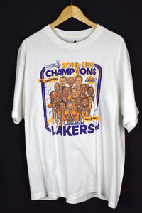 2010 Back -To -Back Los Angeles Lakers NBA Champions T-shirt