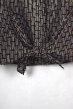 Load image into Gallery viewer, Reworked Tie-Up Crop Top
