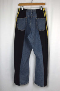 Reworked Adidas Brand Track Jeans