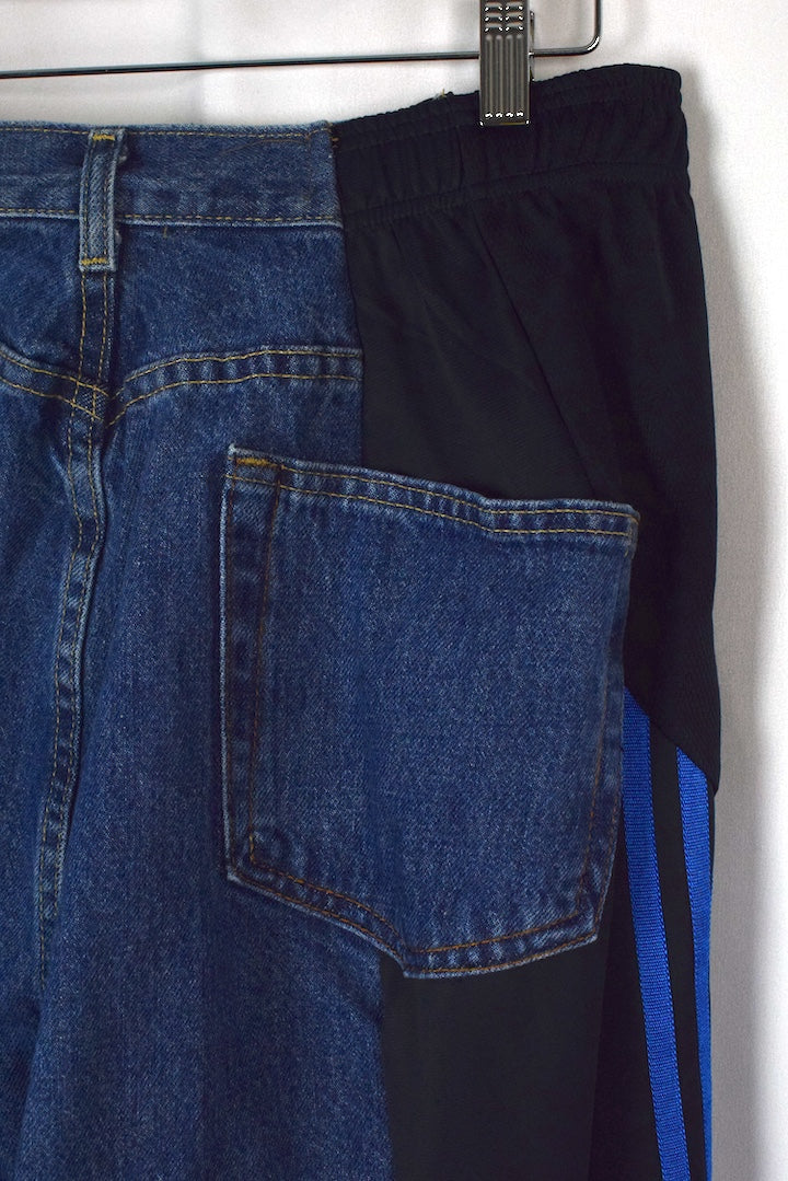 Reworked Adidas Brand Track-Jeans