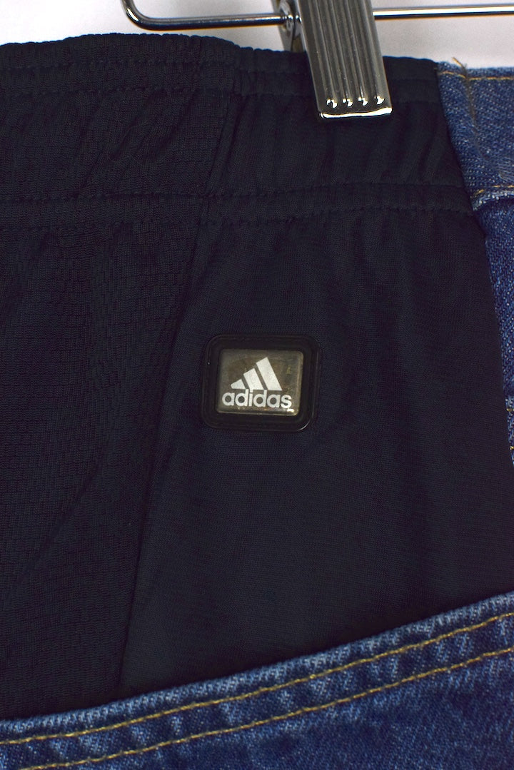 Reworked Adidas Brand Track-Jeans