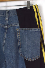 Load image into Gallery viewer, Reworked Adidas Brand Track Jeans
