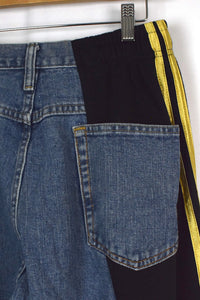 Reworked Adidas Brand Track Jeans