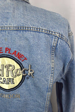 Load image into Gallery viewer, Hard Rock Cafe Brand Denim Jacket
