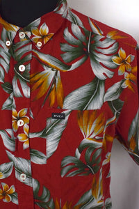 RVCA Brand Hawaiian Shirt