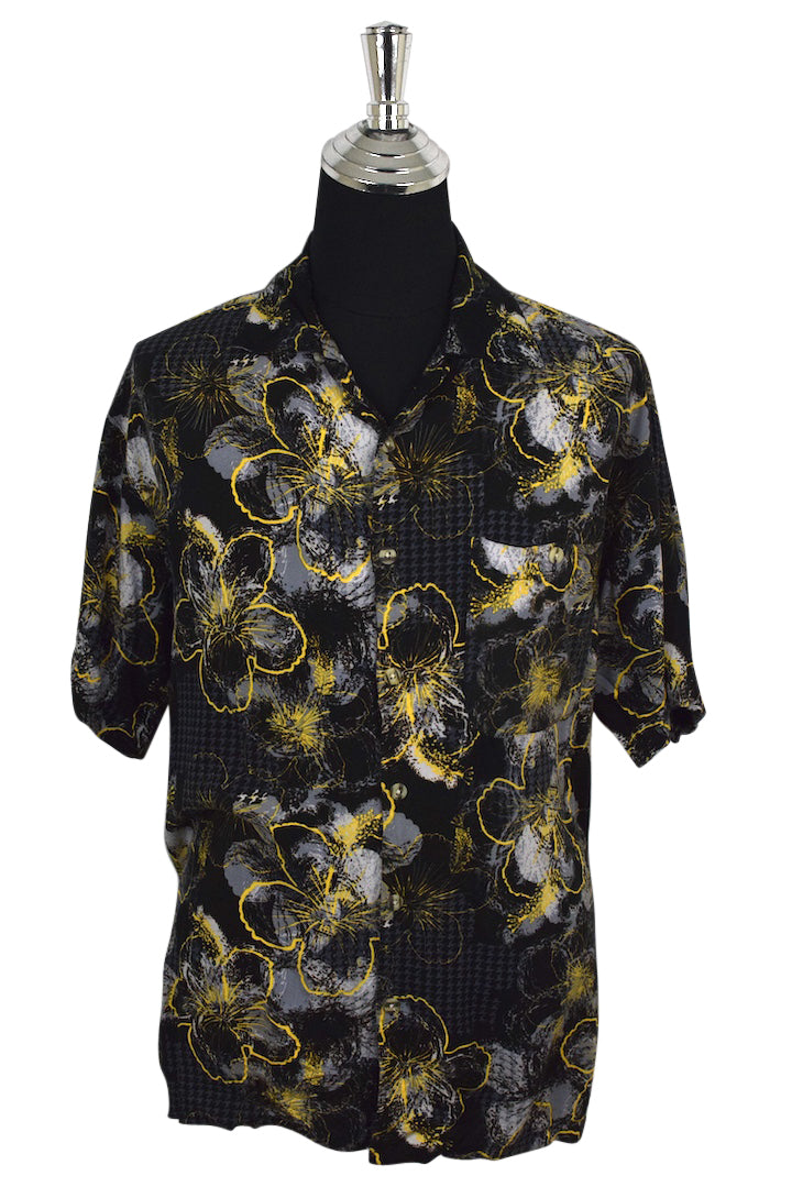 Floral Print Party Shirt